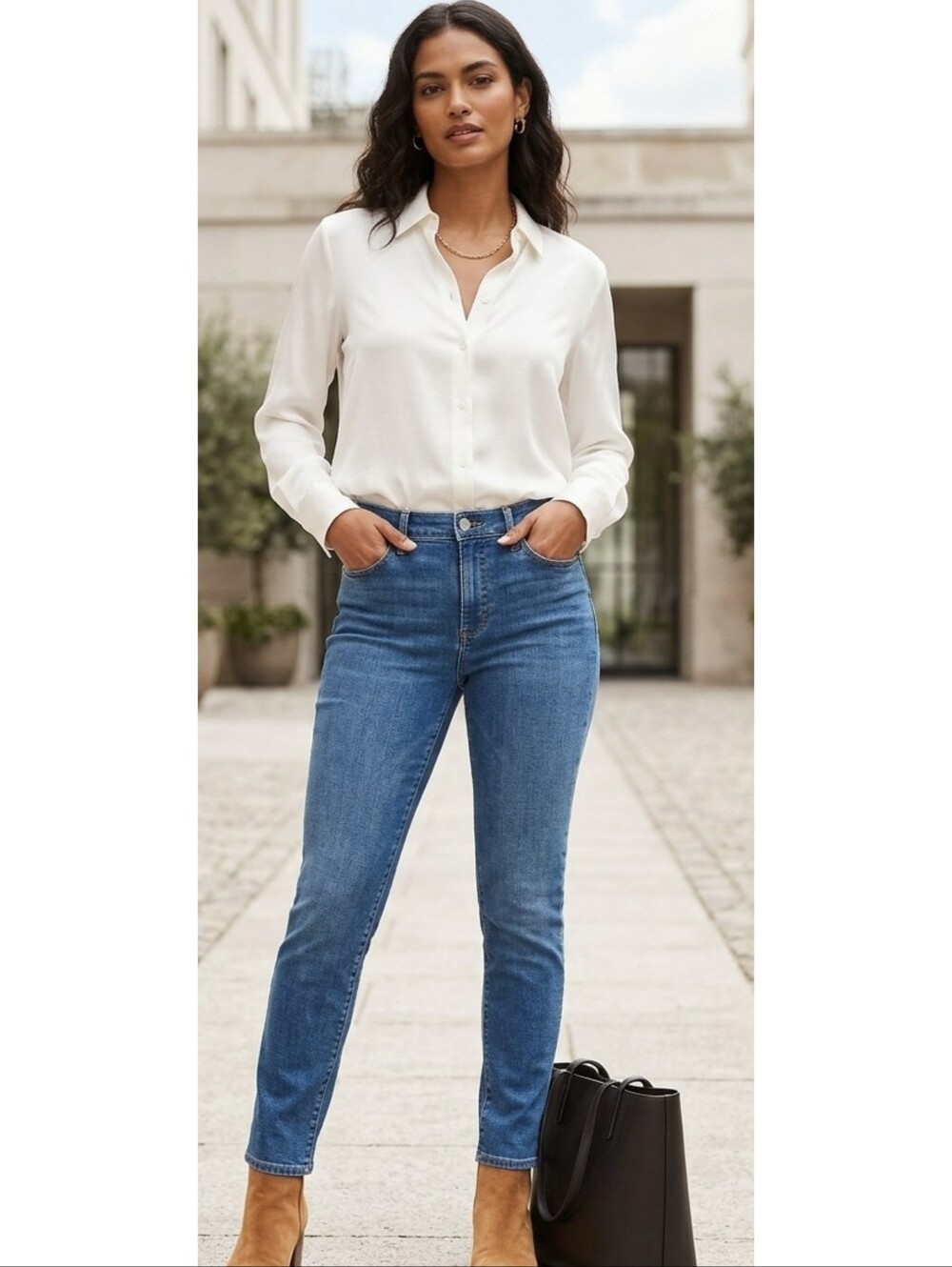 Banana Republic Mid Rise Slim Fit Jeans Size 28/6